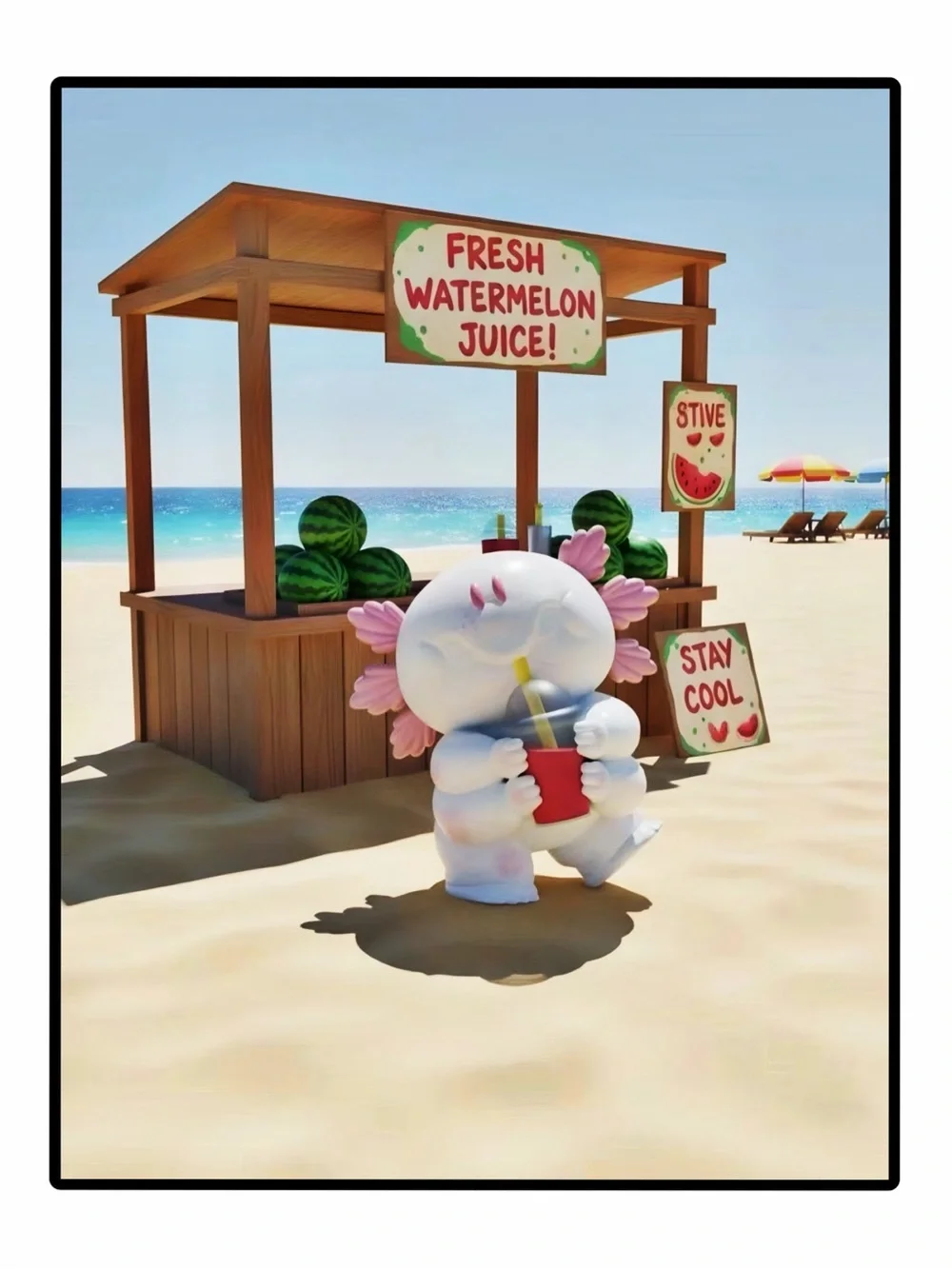 Macaroni’s Mysterious Life Series Figurine Drink
